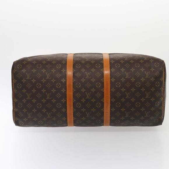 LOUIS VUITTON Monogram Keepall 60 Boston Bag M41422 LV Auth yk14157 - Picture 5 of 16